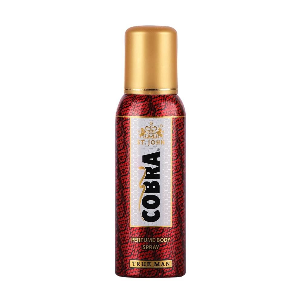     			St. John Cobra True Men No Gas Deodorant Spray for Men 100 ml ( Pack of 1 )
