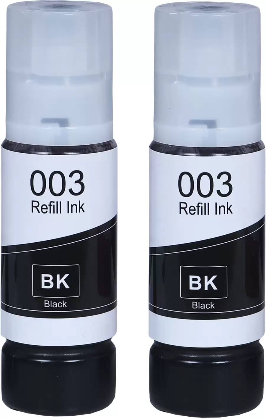     			TEQUO 003 Ink For L3110 Black Pack of 2 Toner for 001 / 003 Refill Ink Bottle For EcoTank L1110, L3100, L3110, L3150, L3115,
