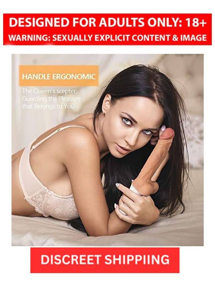 12 Modes USB Vibrating Dildo Realistic Veined G Spot Clitoris Vibrator