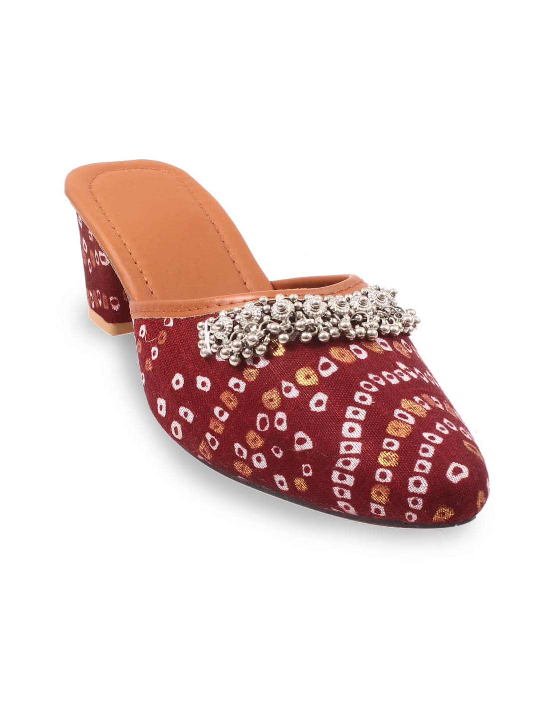     			Apratim Red Women's Mules