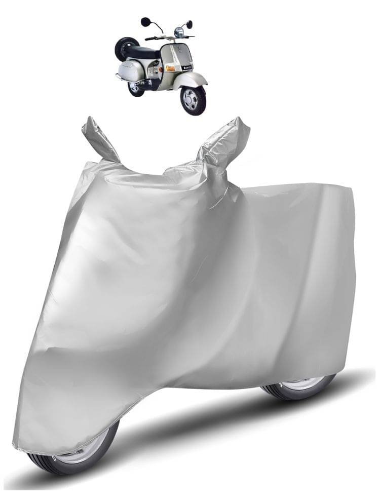Auto Hub Bike Body Cover for Bajaj Chetak ( Pack of 1 ) , Silver Auto Hub Bike Body Cover for Bajaj Chetak ( Pack of 1 ) , Silver