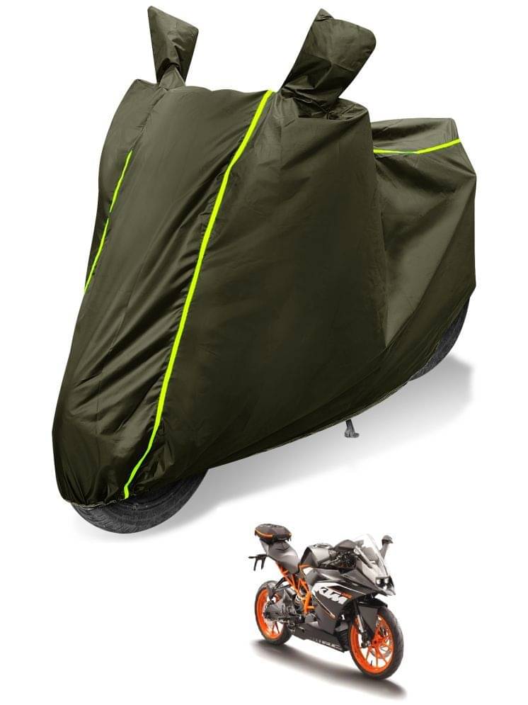 Auto Hub Bike Body Cover for KTM RC 200 ( Pack of 1 ) , Green Auto Hub Bike Body Cover for KTM RC 200 ( Pack of 1 ) , Green