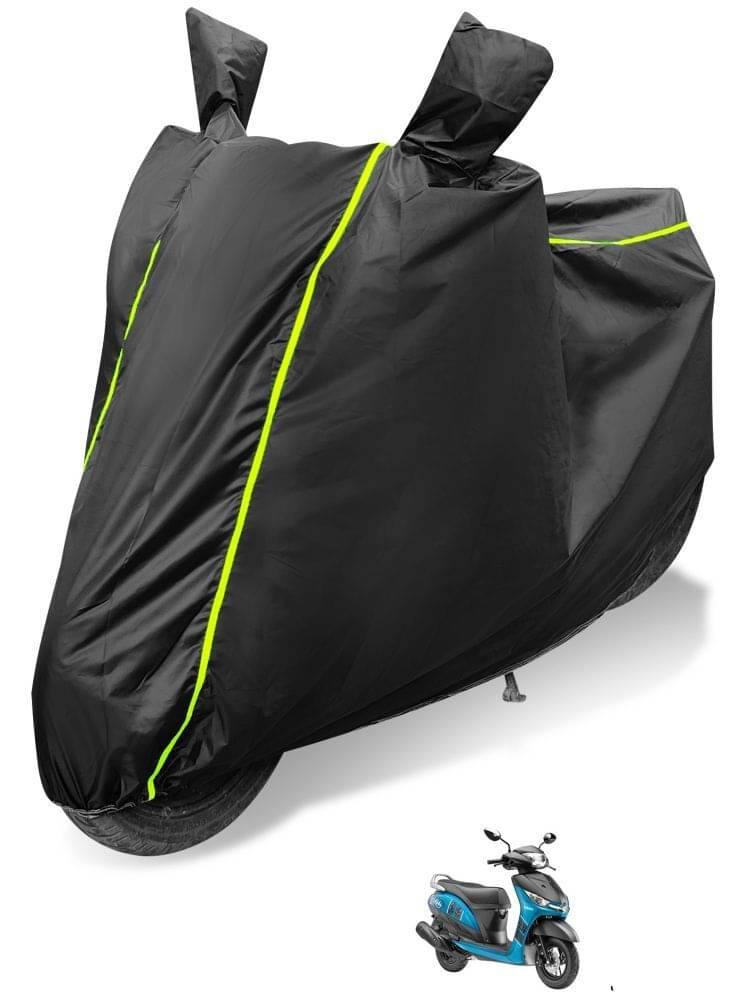     			Auto Hub Bike Body Cover for Yamaha Alpha ( Pack of 1 ) , Black