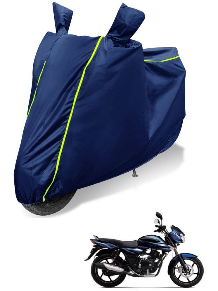     			Auto Hub Bike Body Cover for Bajaj Discover 135 ( Pack of 1 ) , Blue