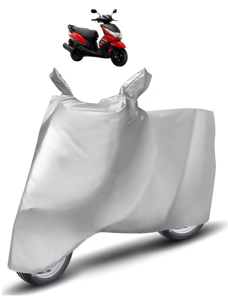 Auto Hub Bike Body Cover for Yamaha Ray Z ( Pack of 1 ) , Silver Auto Hub Bike Body Cover for Yamaha Ray Z ( Pack of 1 ) , Silver