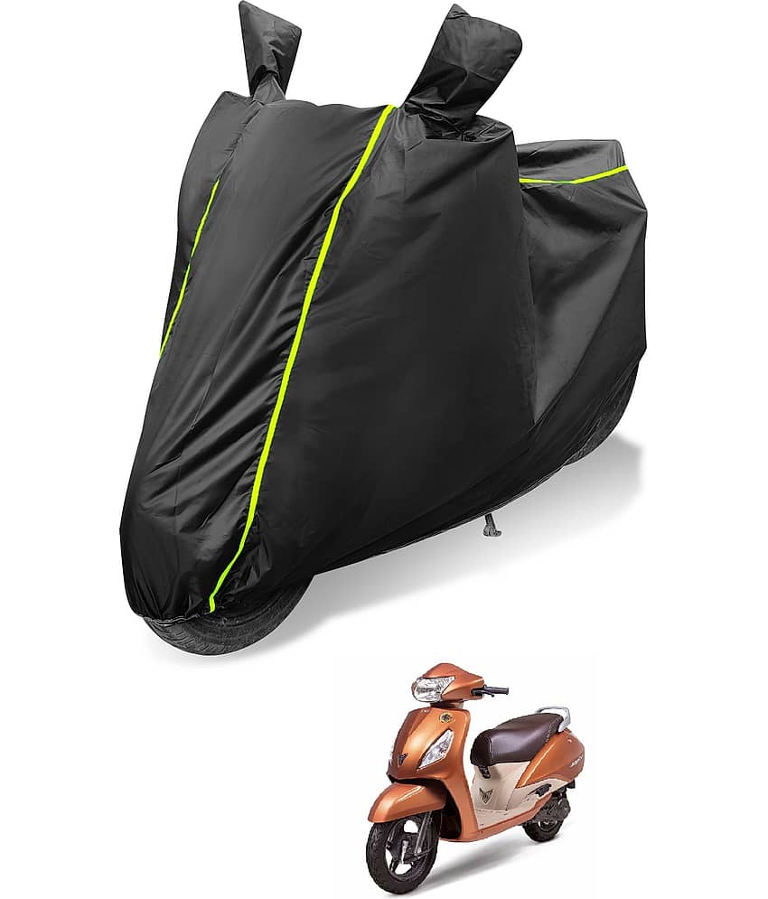 Auto Hub Bike Body Cover for TVS Jupiter ( Pack of 1 ) , Black