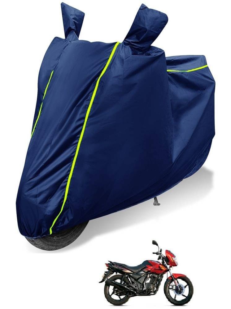     			Auto Hub Bike Body Cover for TVS Flame 125 ( Pack of 1 ) , Blue