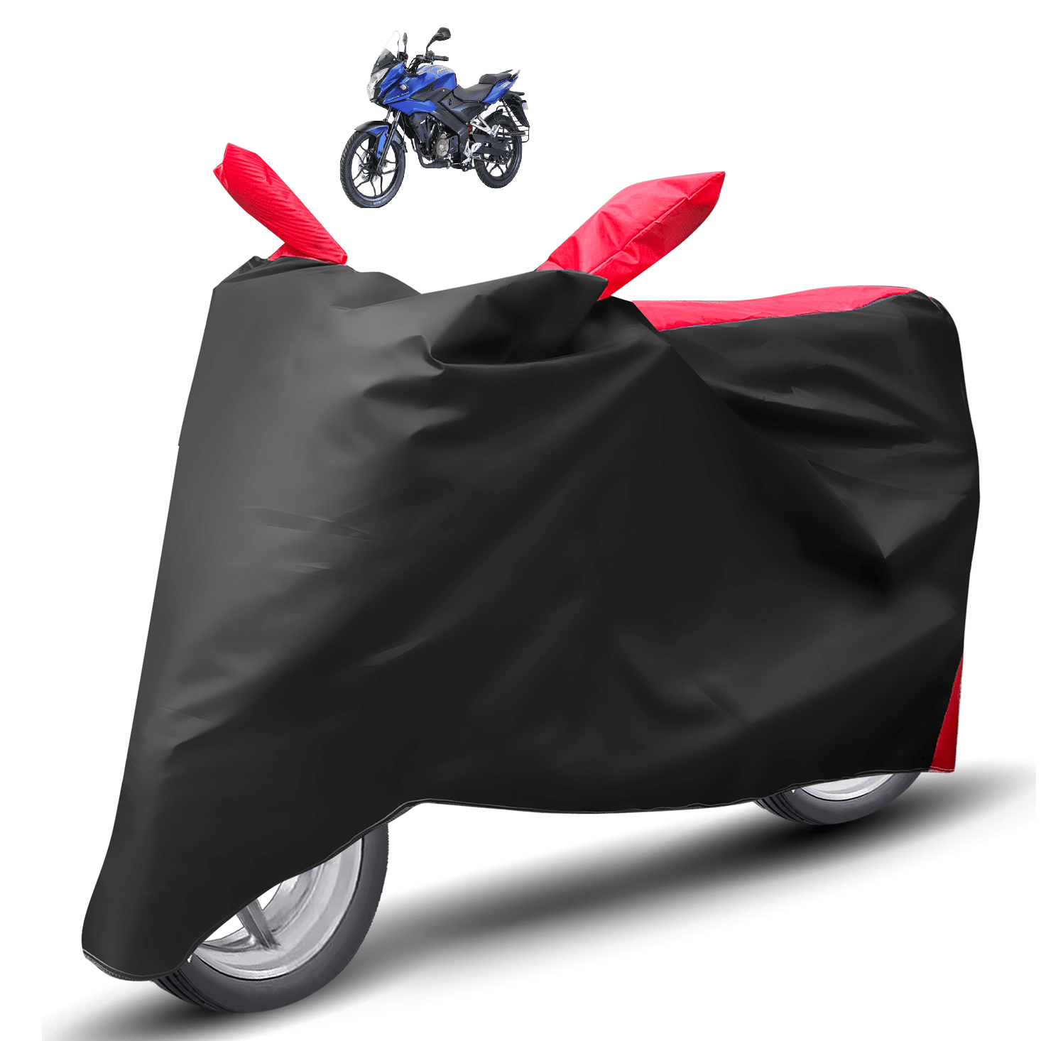    			Auto Hub Bike Body Cover for Bajaj Pulsar 150 ( Pack of 1 ) , Red