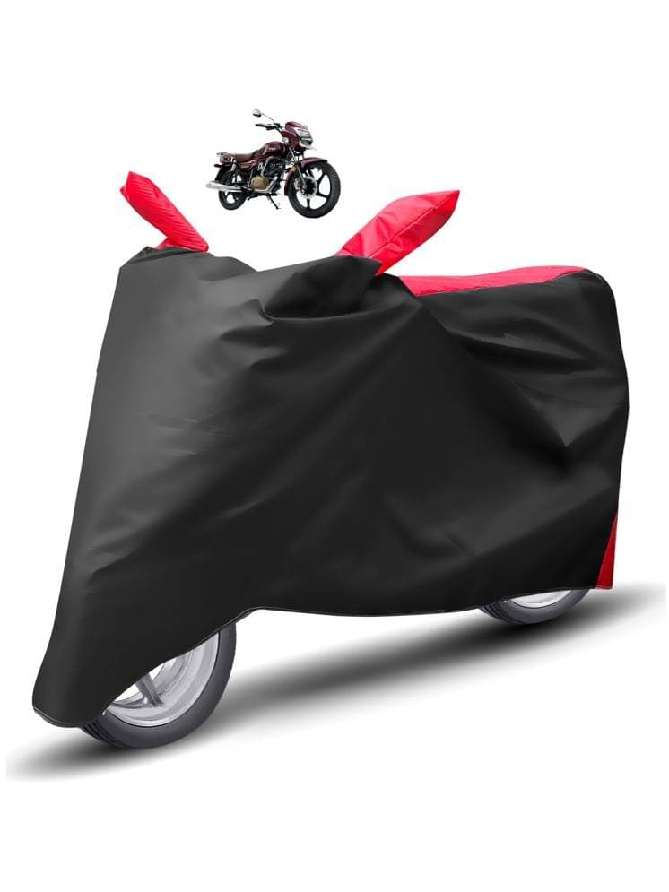 Auto Hub Bike Body Cover for TVS All Bike Models ( Pack of 1 ) , Red Auto Hub Bike Body Cover for TVS All Bike Models ( Pack of 1 ) , Red