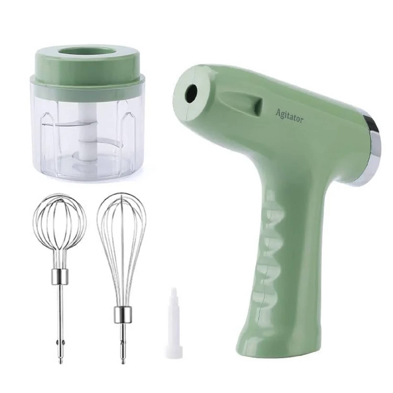 BD Mint Green Plastic Mannual Chopper 250 ml ( Pack of 1 )