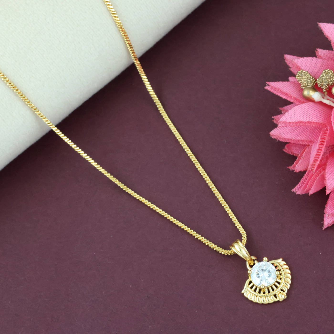     			Bhagya Lakshmi Gold Pendant ( Pack of 1 )