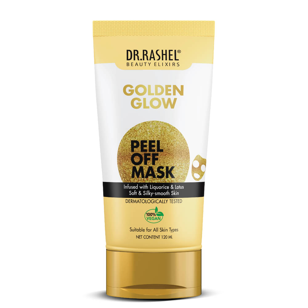 DR RASHEL Golden Glow Peel Off Mask for Instant glow, for all Skin Types (120 ml, Pack of 1) DR RASHEL Golden Glow Peel Off Mask for Instant glow, for all Skin Types (120 ml, Pack of 1)