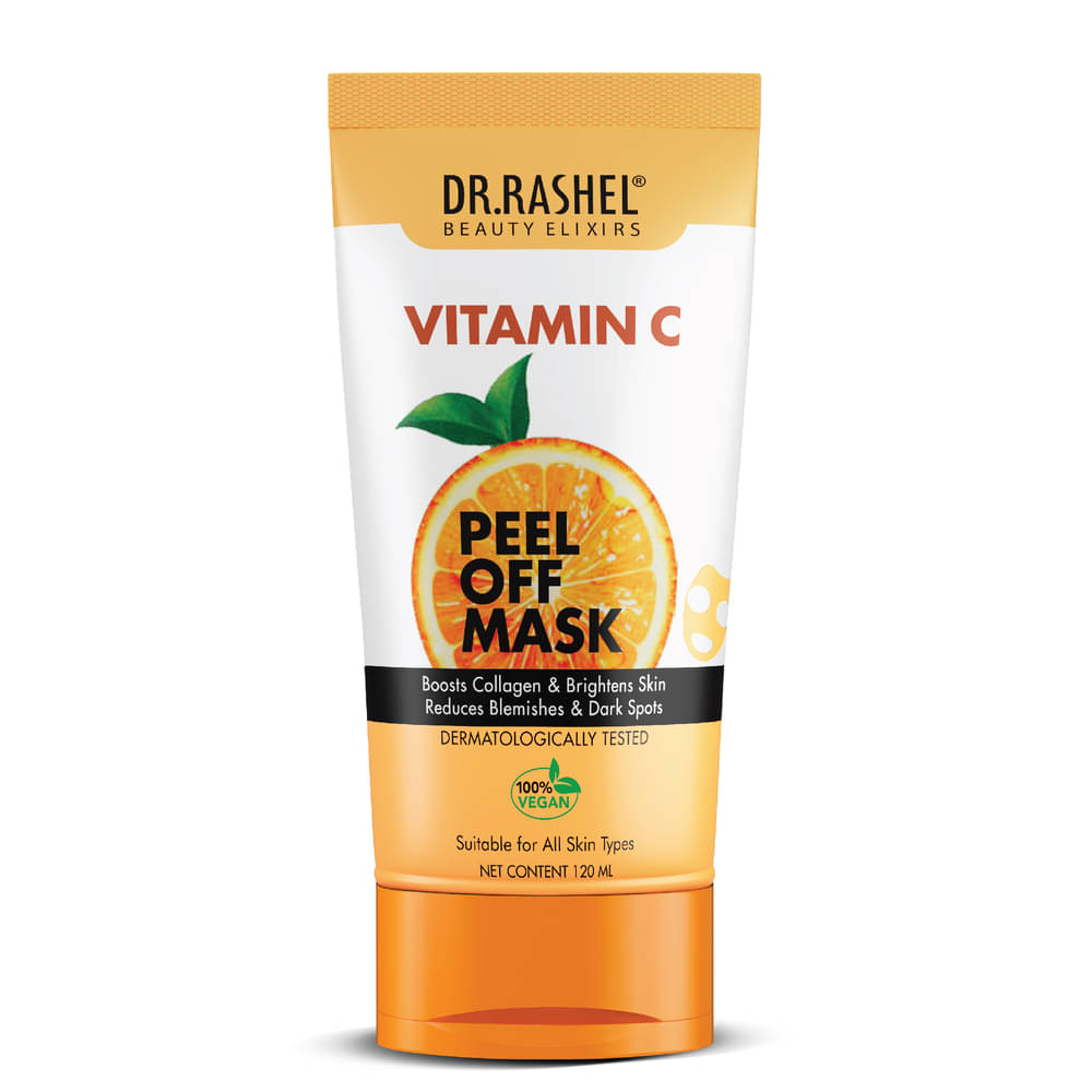 DR RASHEL Vitamin C Peel Off Mask Deeply Detoxifies Skin for all Skin Types (120 ml, Pack of 1) DR RASHEL Vitamin C Peel Off Mask Deeply Detoxifies Skin for all Skin Types (120 ml, Pack of 1)