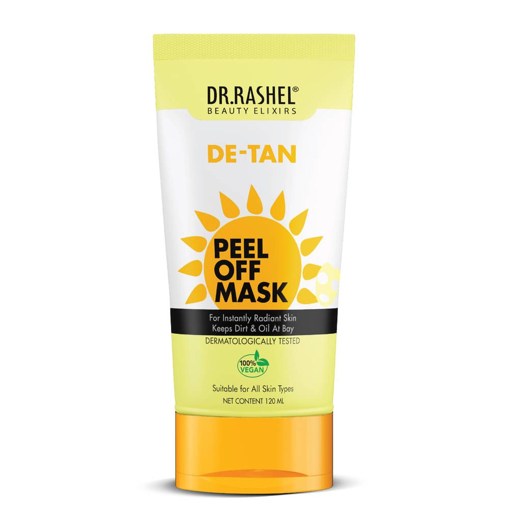     			DR RASHEL De-Tan Peel Off Mask Deeply Detoxifies Skin for all Skin Types (120 ml, Pack of 1)