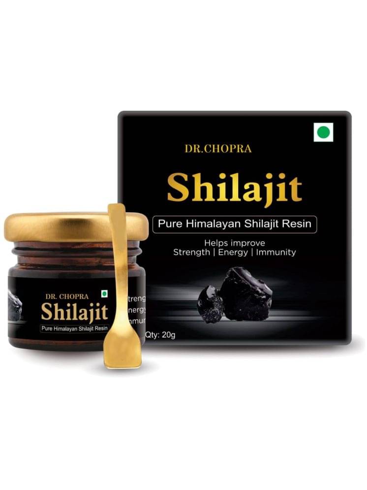     			Dr. Chopra 100% Pure & Natural Himalayan Shilajit/Shilajeet Resin Improves - Strength | Energy | Immunity - 20g