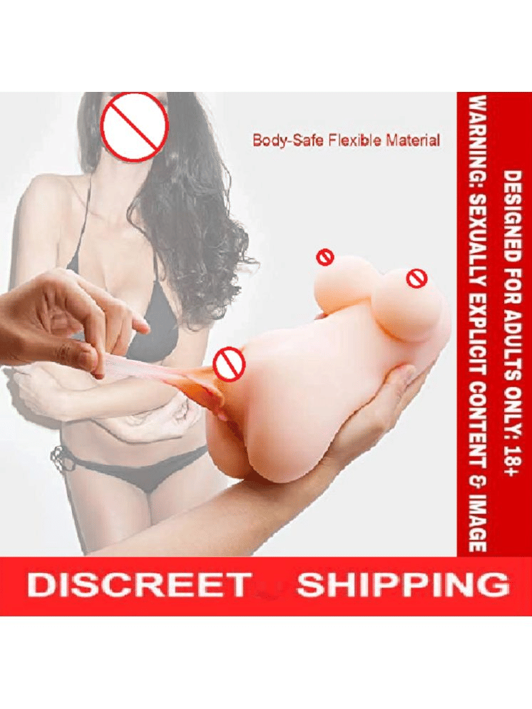 Half Body Silicone Pocket Pussy Sex Doll With Breast For Masturbation Toy By KamYog