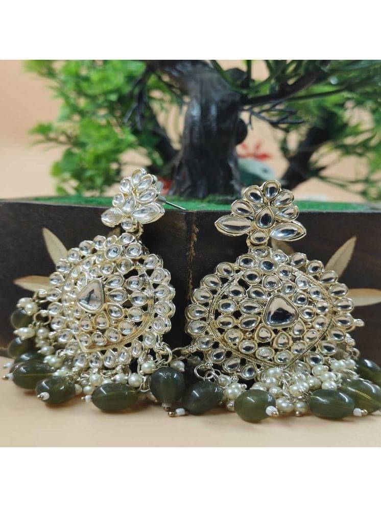     			Jiyanshi fashion Multi Color Chandbalis Earrings ( Pack of 1 )