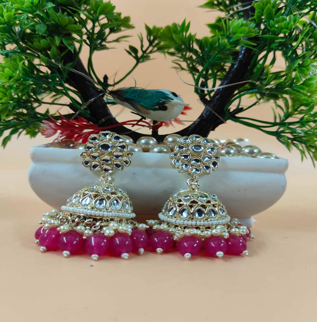     			Jiyanshi fashion Multi Color Jhumki Earrings ( Pack of 1 )