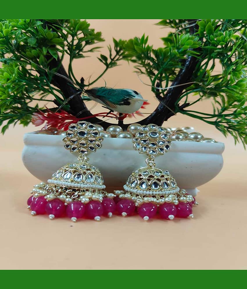 Jiyanshi fashion Multi Color Jhumki Earrings ( Pack of 1 ) - Earrings | Buy online on ZillyBuy