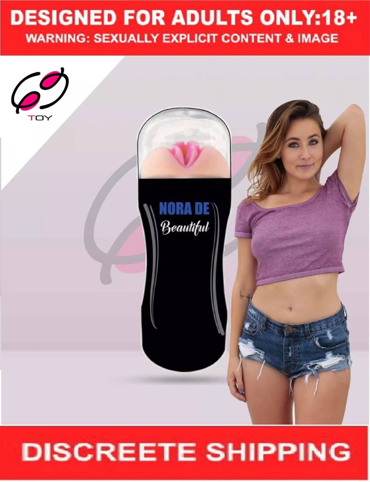 KAMYOG  MISS World Nora De Adult Iòve Doll Silicone Male Mästürbätõr Mini Sêx Dôll Tõrsô Real P'ôçkêt P'ûssey Male Toys Sexy