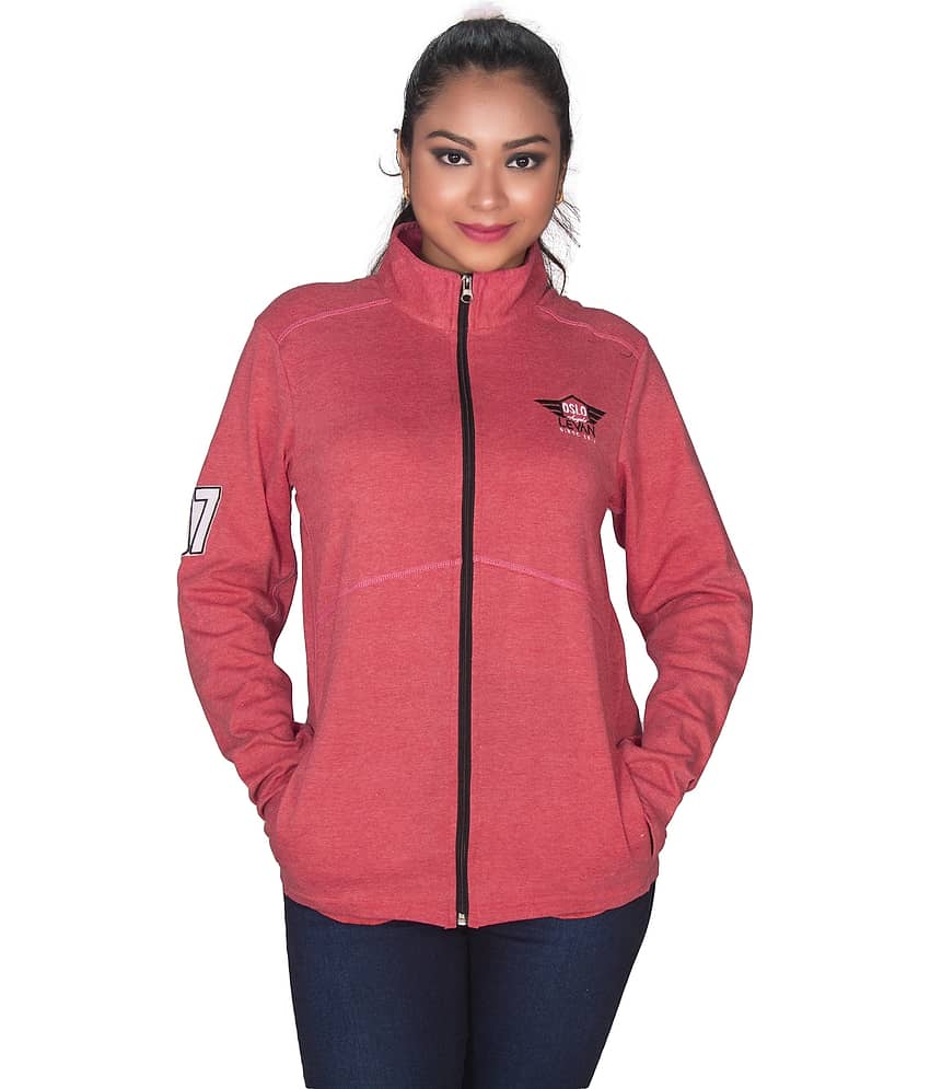 Leean Patterns Women Regular Jacket ( Red ) - Jackets & Coats | Buy online on ZillyBuy
