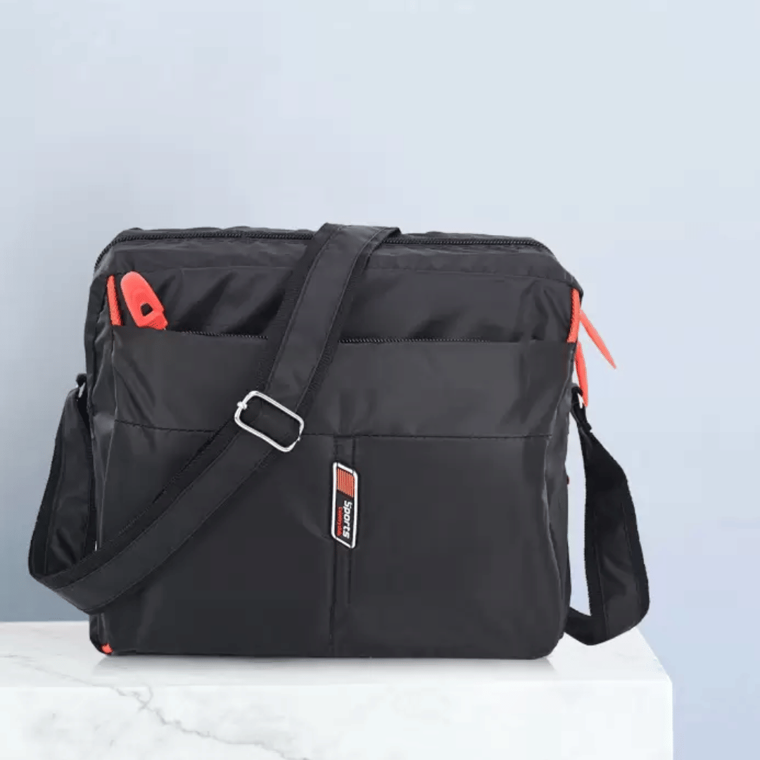 Ozel Bag Black Solid Messenger Bag - Handbags | Buy online on ZillyBuy