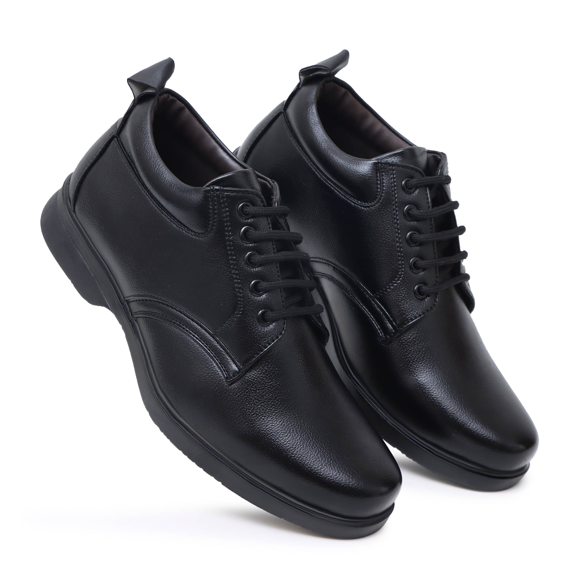 SHUAN Black Men's Formal Boots SHUAN Black Men's Formal Boots