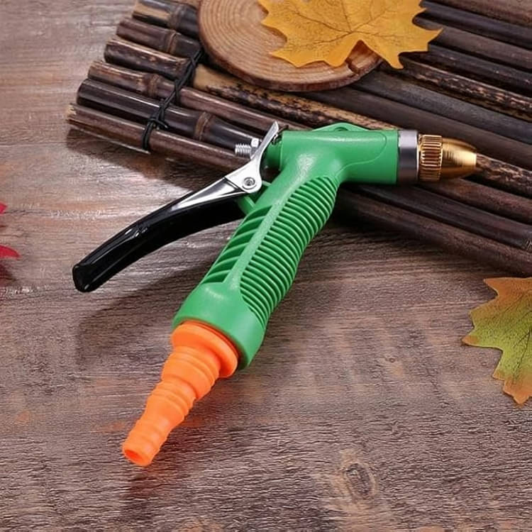     			Water spray nozzle for Garden Hose Nozzle, Heavy Duty Metal Water Hose Nozzle with single mode Adjustable Spray Patterns