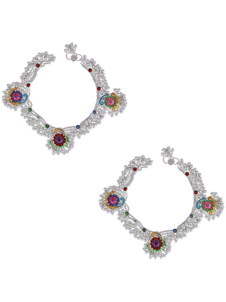 AKLINA Multicolor Anklets ( Pack of 1 ) - Anklets | Buy online on ZillyBuy
