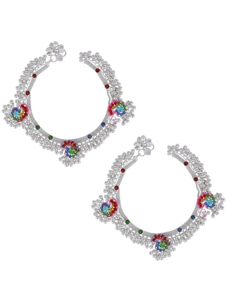 AKLINA Multicolor Anklets ( Pack of 1 ) - Anklets | Buy online on ZillyBuy