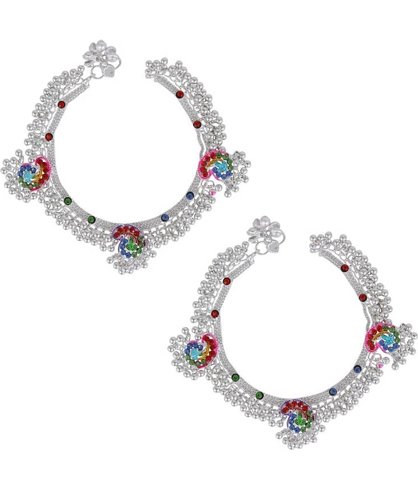 AKLINA Multicolor Anklets ( Pack of 1 ) - Anklets | Buy online on ZillyBuy
