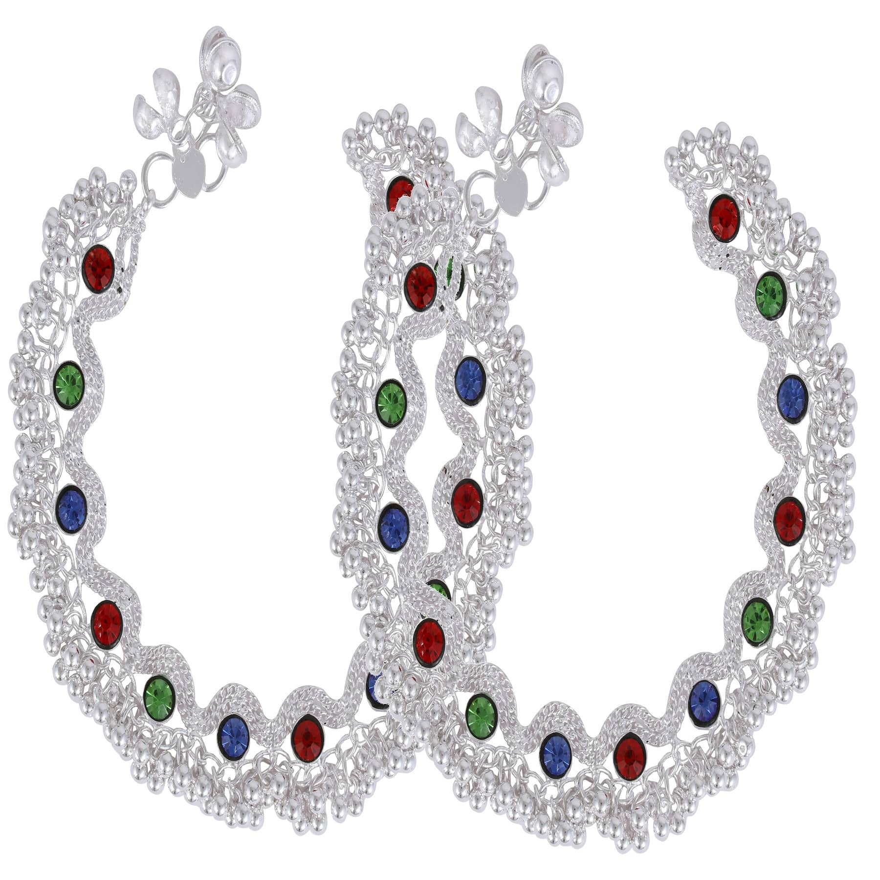 AKLINA Multicolor Anklets ( Pack of 1 ) - Anklets | Buy online on ZillyBuy