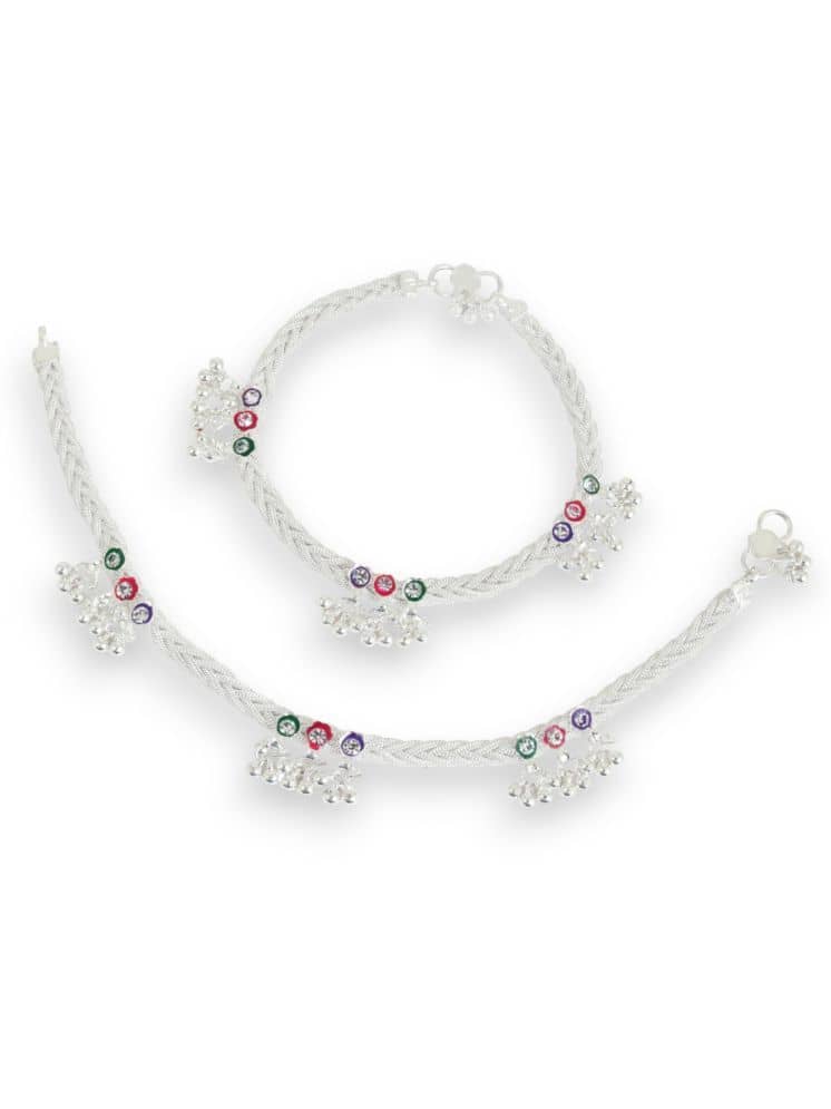 AKLINA Multicolor Anklets ( Pack of 1 ) - Anklets | Buy online on ZillyBuy