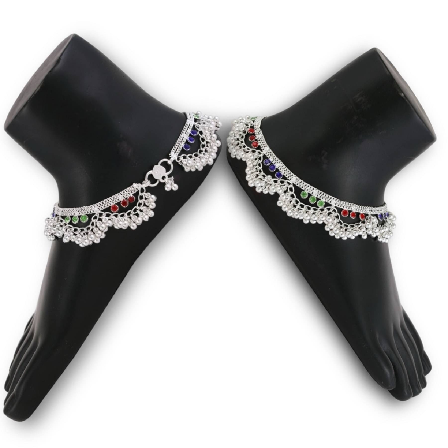 AKLINA Multicolor Anklets ( Pack of 1 ) AKLINA Multicolor Anklets ( Pack of 1 )