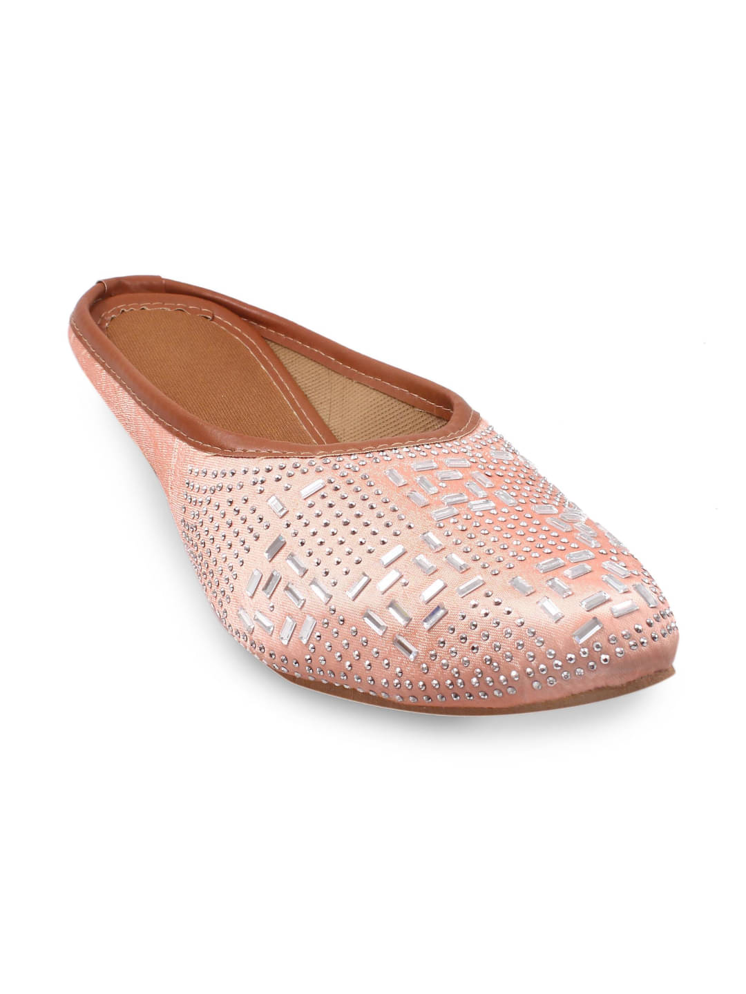     			Anjaneya Creations Pink Women's Mules