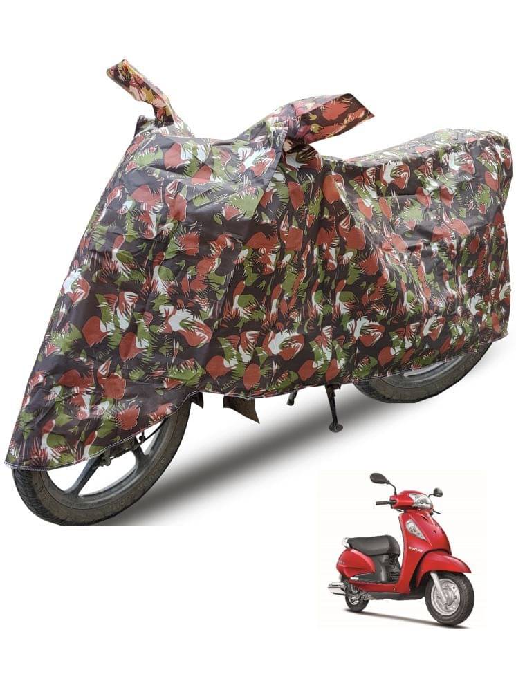 Auto Hub Bike Body Cover for Suzuki Access SE ( Pack of 1 ) , Brown Auto Hub Bike Body Cover for Suzuki Access SE ( Pack of 1 ) , Brown