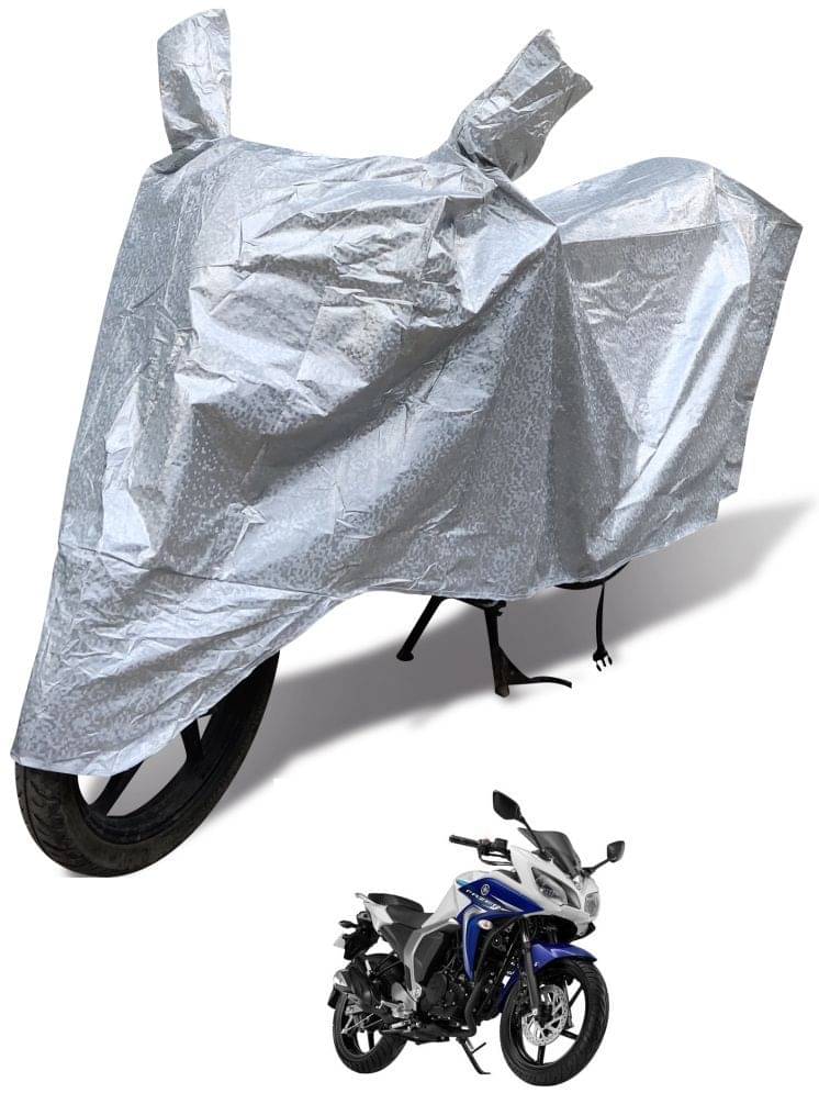 Auto Hub Bike Body Cover for Yamaha Fazer FI ( Pack of 1 ) , Silver Auto Hub Bike Body Cover for Yamaha Fazer FI ( Pack of 1 ) , Silver