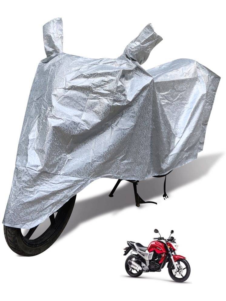 Auto Hub Bike Body Cover for Yamaha FZ ( Pack of 1 ) , Silver Auto Hub Bike Body Cover for Yamaha FZ ( Pack of 1 ) , Silver