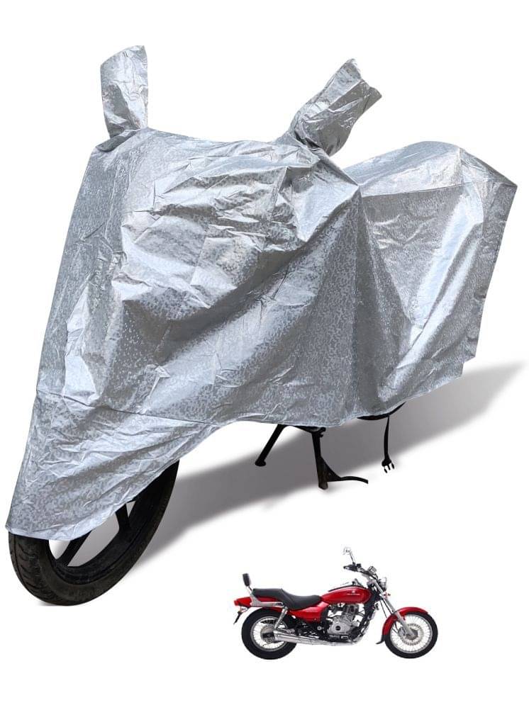     			Auto Hub Bike Body Cover for Bajaj Avenger 220 DTS-i ( Pack of 1 ) , Silver