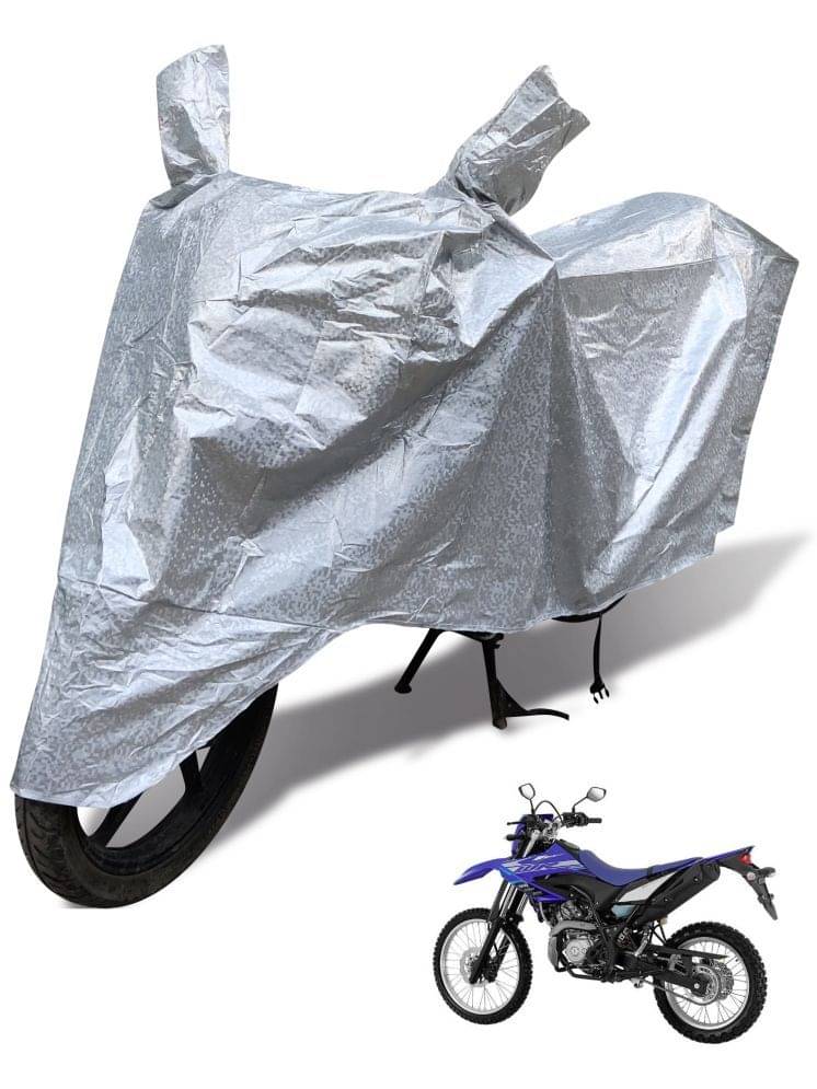Auto Hub Bike Body Cover for Yamaha All Bike Models ( Pack of 1 ) , Silver Auto Hub Bike Body Cover for Yamaha All Bike Models ( Pack of 1 ) , Silver