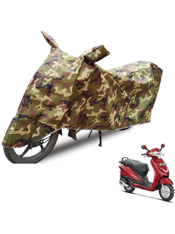 Auto Hub Bike Body Cover for Hero Duet ( Pack of 1 ) , Camouflage Auto Hub Bike Body Cover for Hero Duet ( Pack of 1 ) , Camouflage