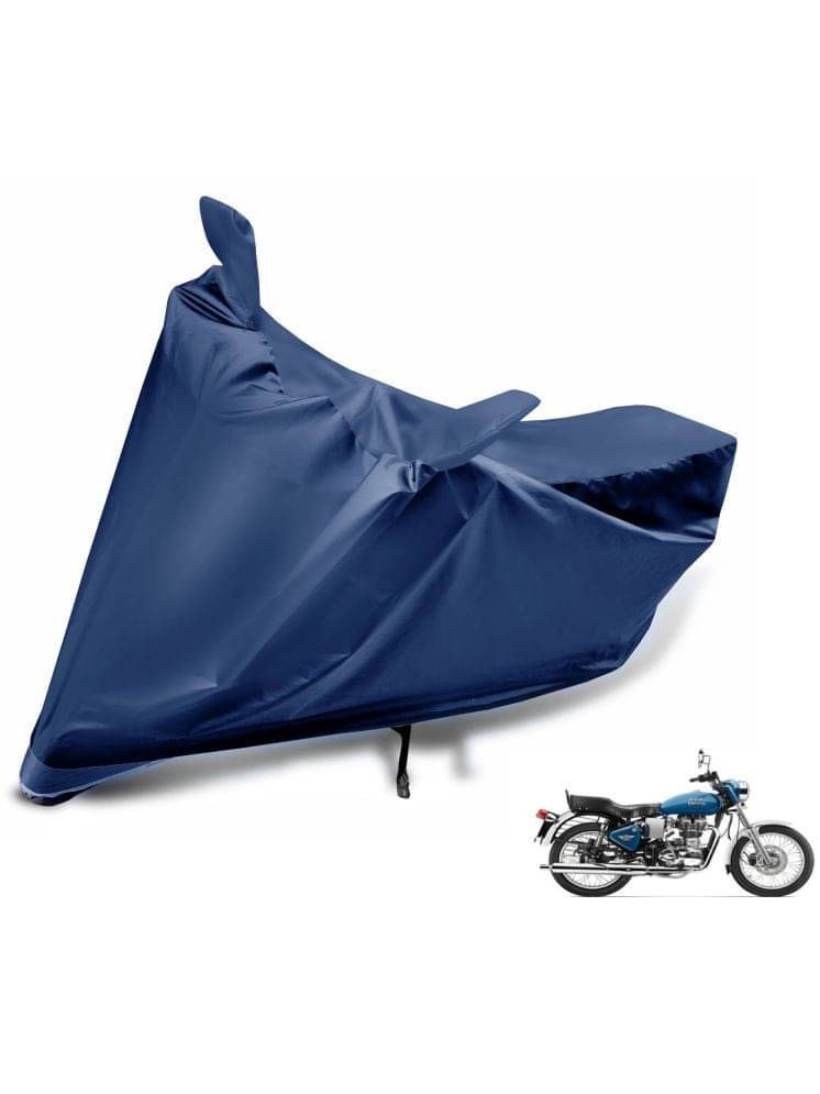 Auto Hub Bike Body Cover for Royal Enfield Bullet Electra ( Pack of 1 ) , Navy Blue Auto Hub Bike Body Cover for Royal Enfield Bullet Electra ( Pack of 1 ) , Navy Blue