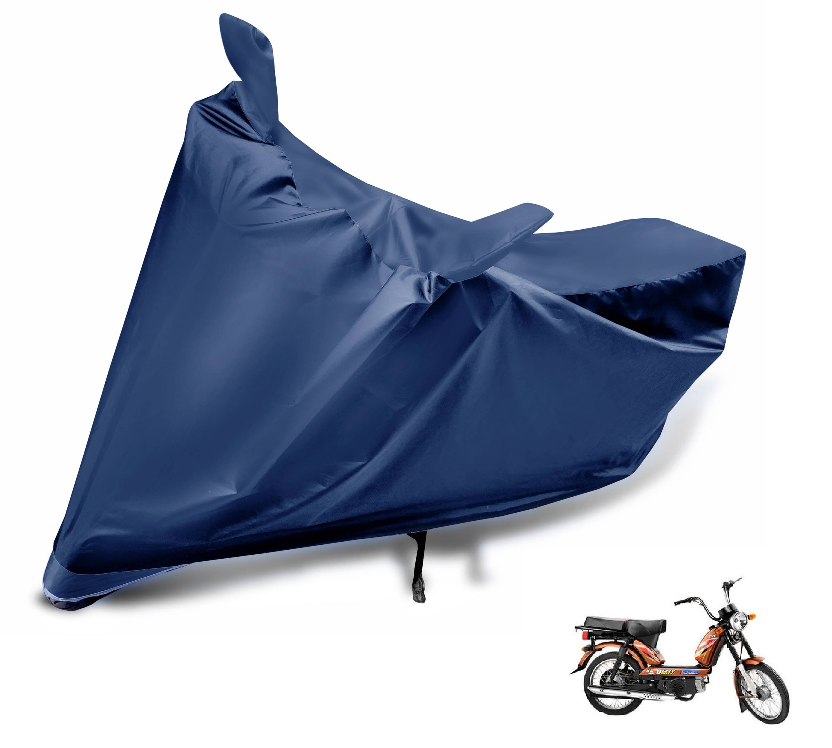 Auto Hub Bike Body Cover for TVS Heavy Duty Super XL ( Pack of 1 ) , Navy Blue Auto Hub Bike Body Cover for TVS Heavy Duty Super XL ( Pack of 1 ) , Navy Blue