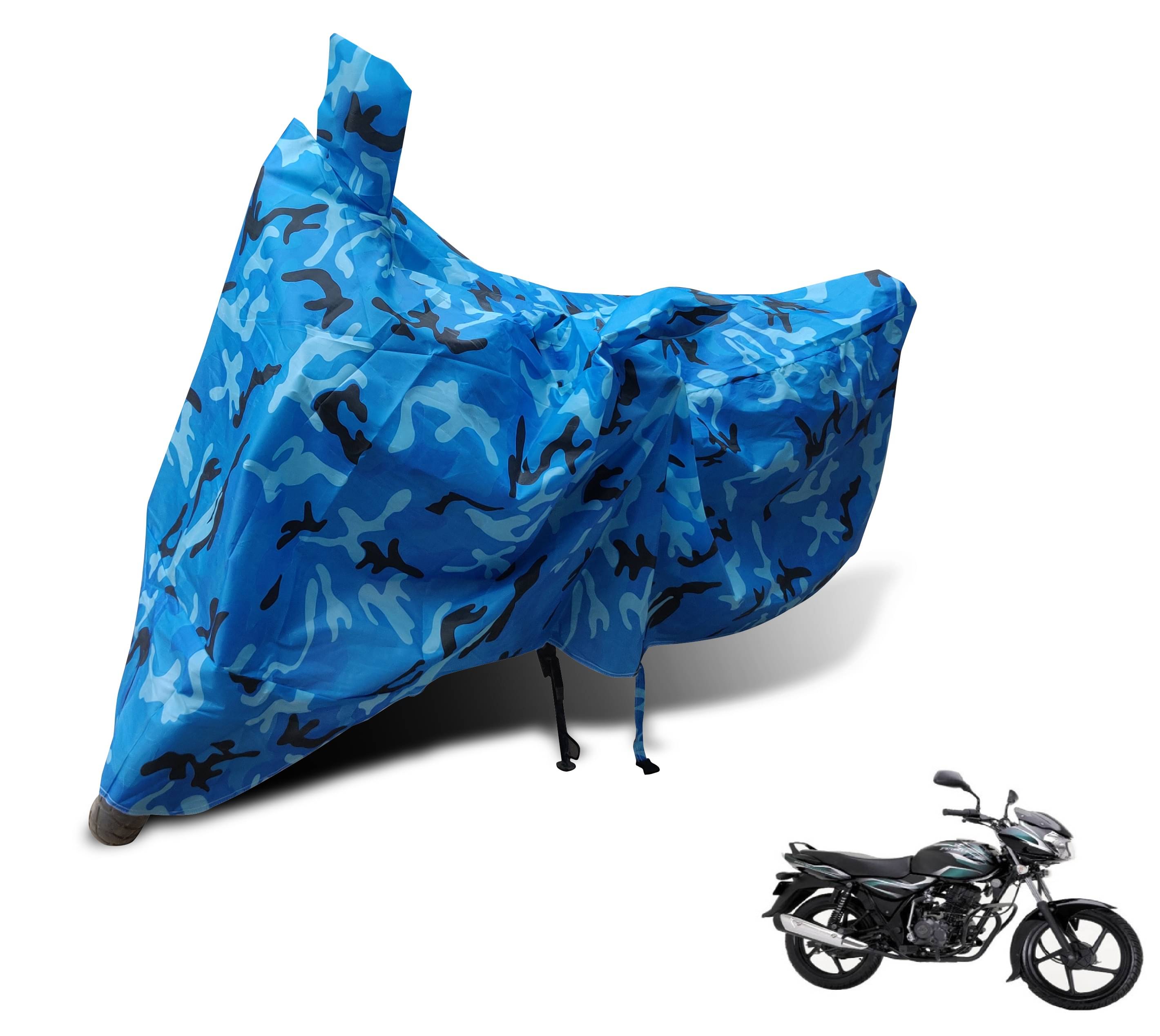 Auto Hub Bike Body Cover for Bajaj Discover 100 ( Pack of 1 ) , Blue Auto Hub Bike Body Cover for Bajaj Discover 100 ( Pack of 1 ) , Blue