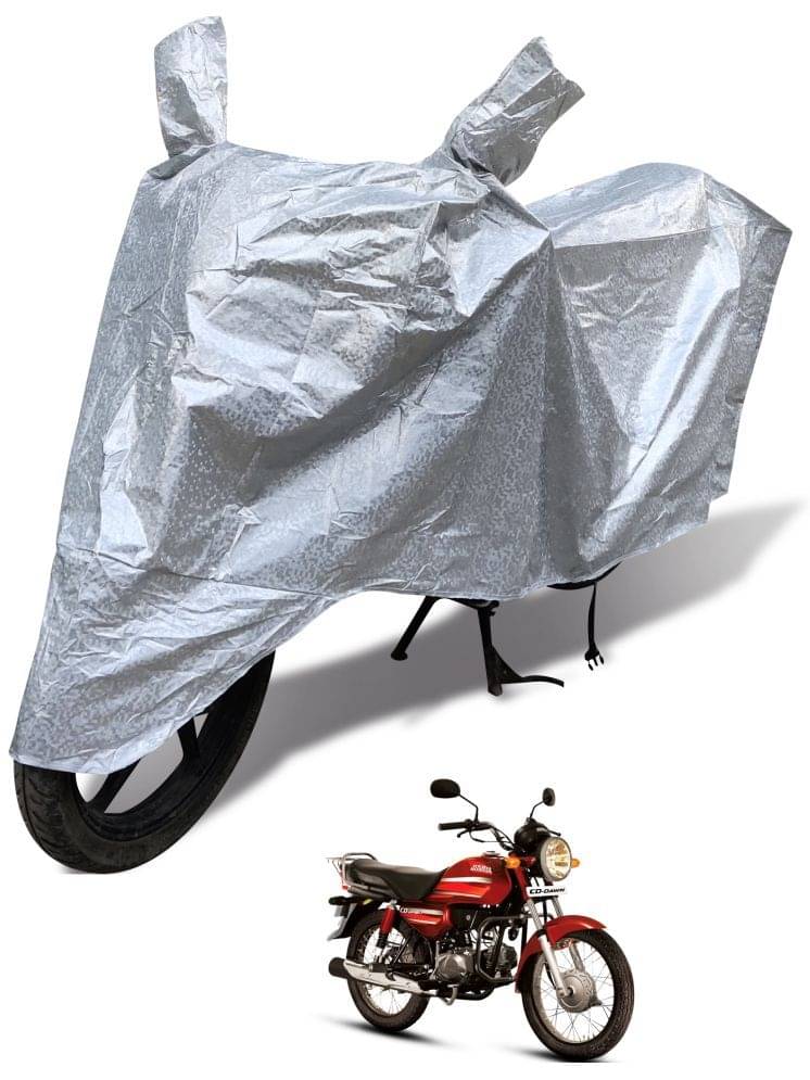 Auto Hub Bike Body Cover for Hero CD Dawn ( Pack of 1 ) , Silver Auto Hub Bike Body Cover for Hero CD Dawn ( Pack of 1 ) , Silver