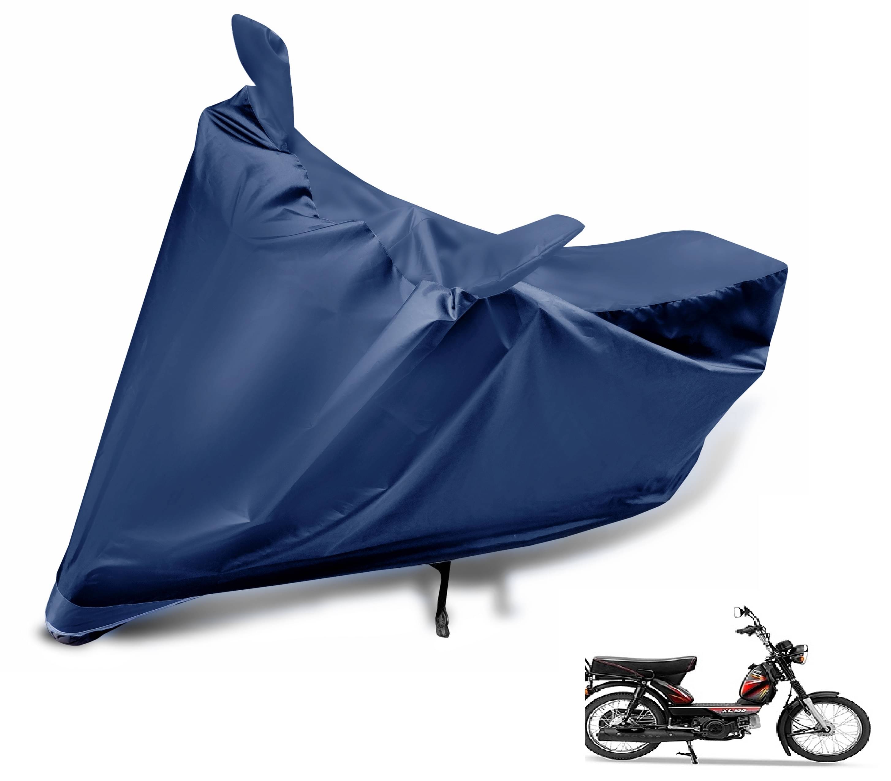     			Auto Hub Bike Body Cover for TVS XL 100 Comfort ( Pack of 1 ) , Navy Blue