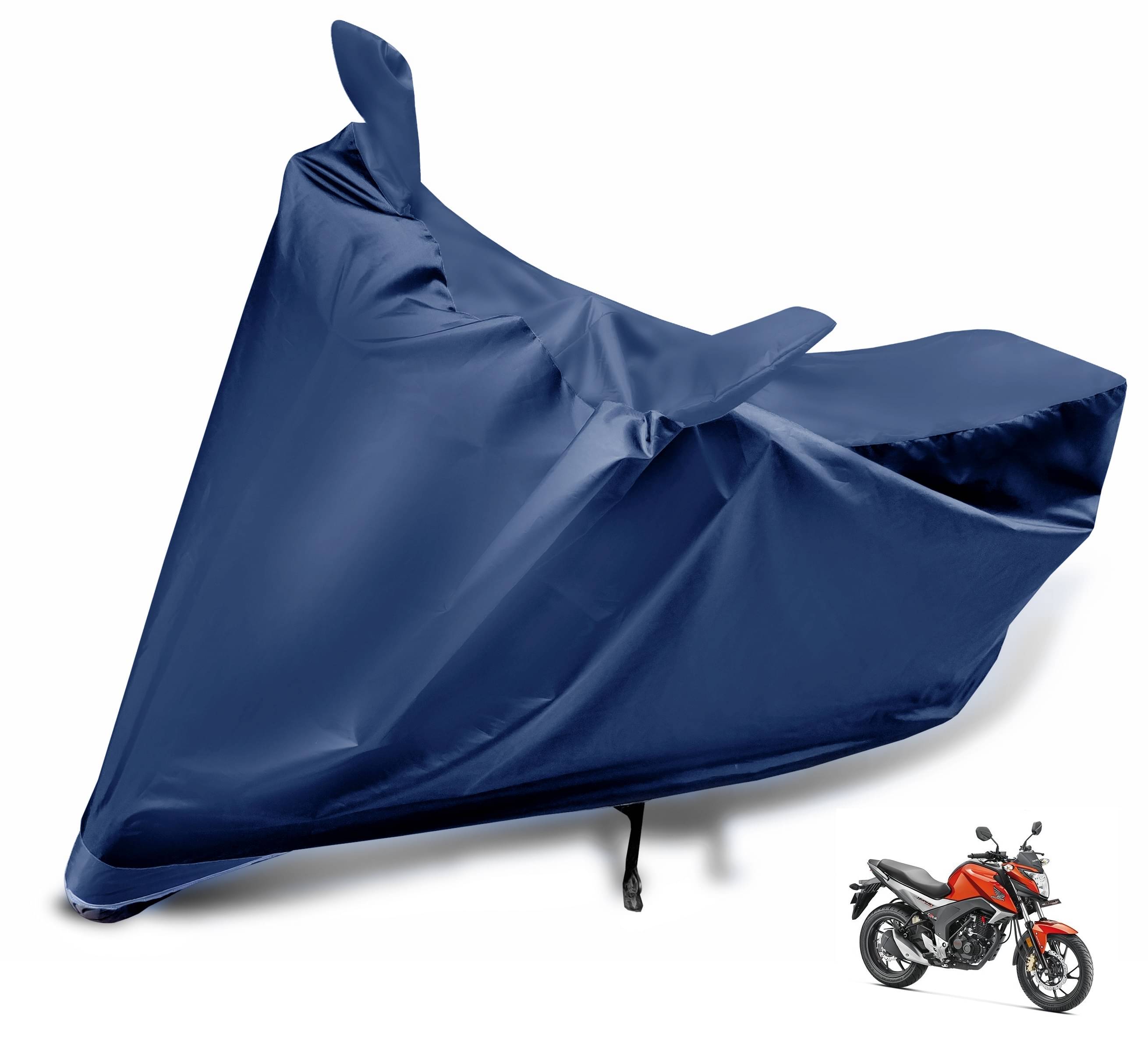     			Auto Hub Bike Body Cover for Honda CB Hornet 160R ( Pack of 1 ) , Navy Blue