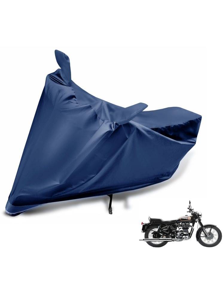     			Auto Hub Bike Body Cover for Royal Enfield Bullet 350 ( Pack of 1 ) , Navy Blue