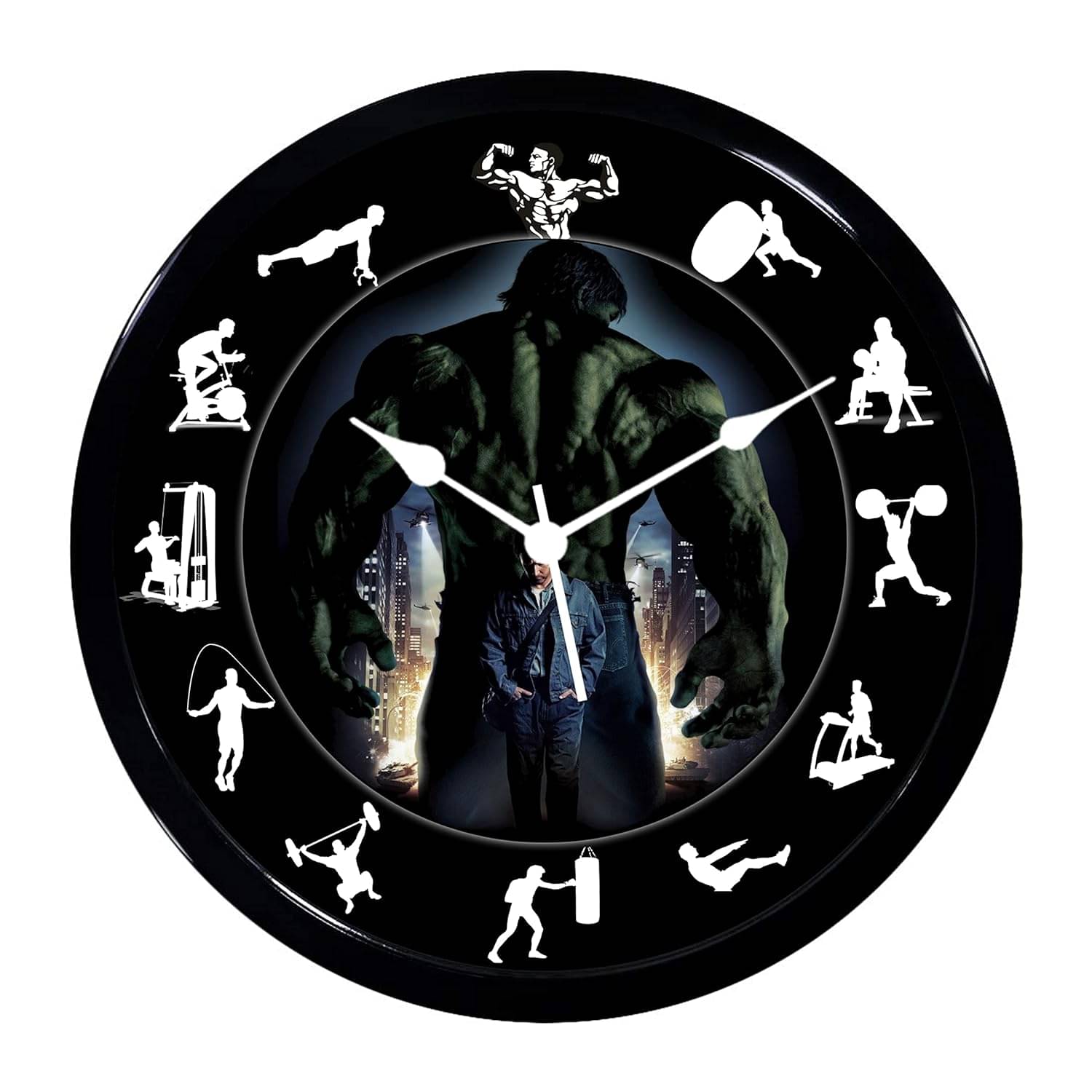     			Babawill Circular Analog Wall Clock