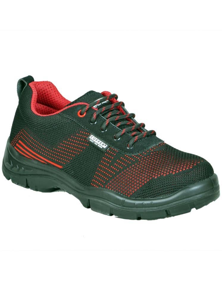 Coffer Safety Sporty Black Safety Shoes